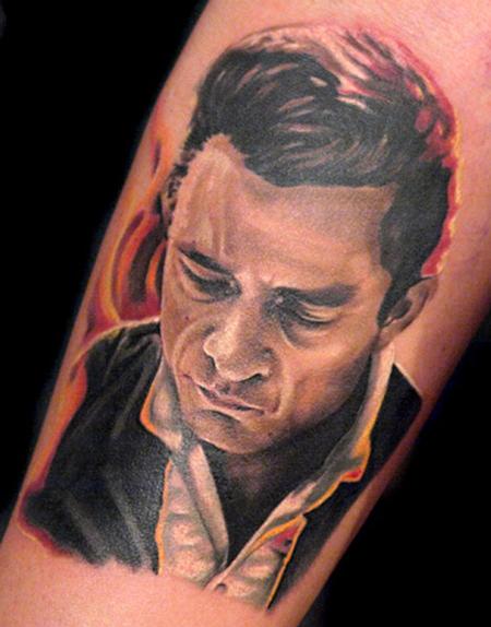 Michele Turco - Johnny Cash Portrait 